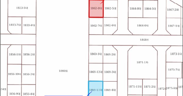 전라남도 광양시 중동 1862-8  미지정 경매 물건 이미지