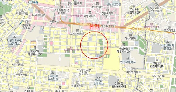 인천광역시 미추홀구 주안동 414-65  미지정 경매 물건 이미지