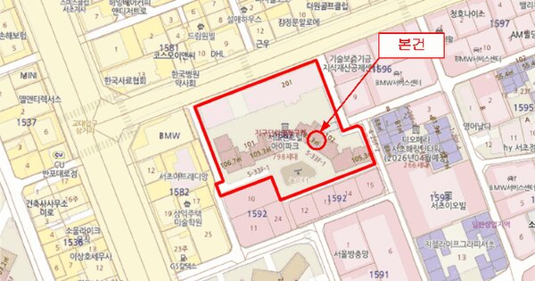 서울특별시 서초구 서초동 1582-3 서초센트럴아이파크 102동 11층1104호 미지정 경매 물건 이미지