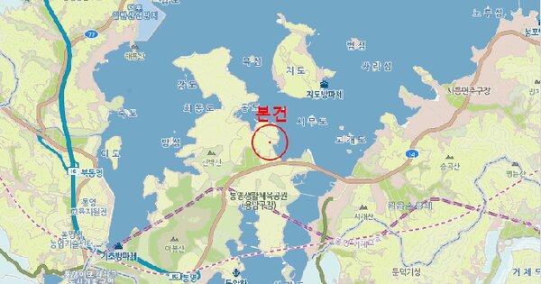 경상남도 통영시 용남면 원평리 188-1  미지정 경매 물건 이미지