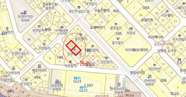 서울특별시 마포구 합정동 398-10 일성아트빌  4층401호 미지정 경매 물건 이미지