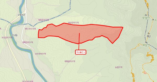 경상남도 산청군 신등면 장천리 산4  미지정 경매 물건 이미지