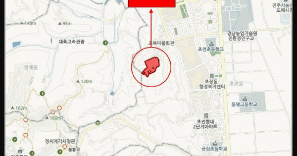 경상남도 진주시 초전동 1456-1  미지정 경매 물건 이미지
