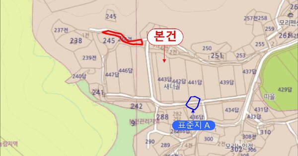 충청남도 부여군 규암면 모리 246  미지정 경매 물건 이미지