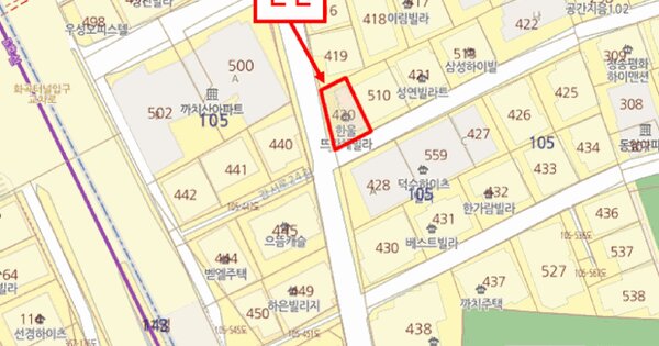 서울특별시 강서구 화곡동 105-420 한울뜨란채  제5층 제502호 미지정 경매 물건 이미지