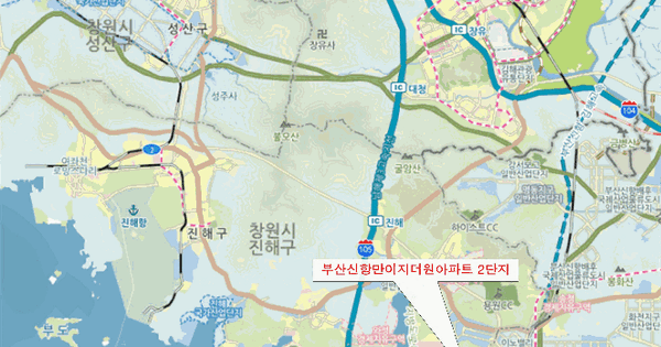 경상남도 창원시 진해구 용원동 1338-3 부산신항만이지더원아파트2단지 201동 OOOOOO 아파트 경매 물건 이미지