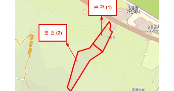 경상남도 밀양시 산내면 원서리 OOOOOO 임야 경매 물건 이미지