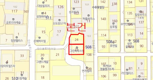 서울특별시 강북구 수유동 510-23 그린하우스  제2층 제202호 미지정 경매 물건 이미지