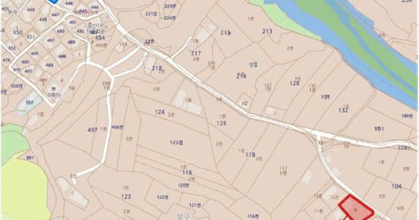 경상북도 포항시 북구 송라면 중산리 106-6  미지정 경매 물건 이미지