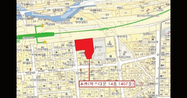 부산광역시 사상구 주례동 57-17 팍스타운  14층1407호 미지정 경매 물건 이미지