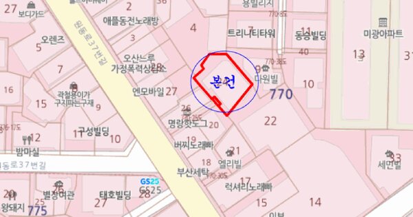 경기도 오산시 원동 770-24 주건축물 1동 5층502호 미지정 경매 물건 이미지