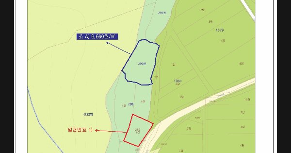 전라남도 함평군 대동면 금곡리 289-2  미지정 경매 물건 이미지