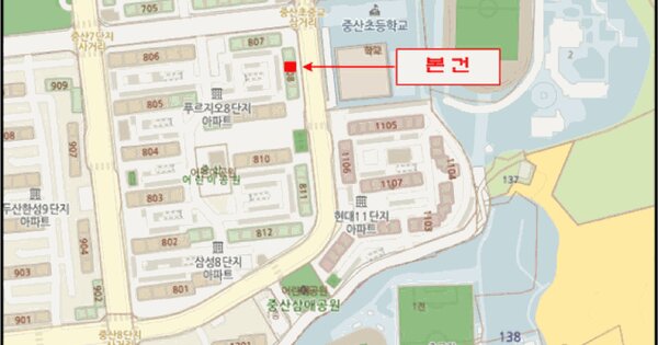 경기도 고양시 일산동구 중산동 1574 중산마을아파트 808동 1층102호 미지정 경매 물건 이미지