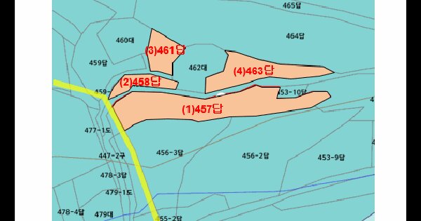 강원특별자치도 원주시 귀래면 용암리 457  미지정 경매 물건 이미지