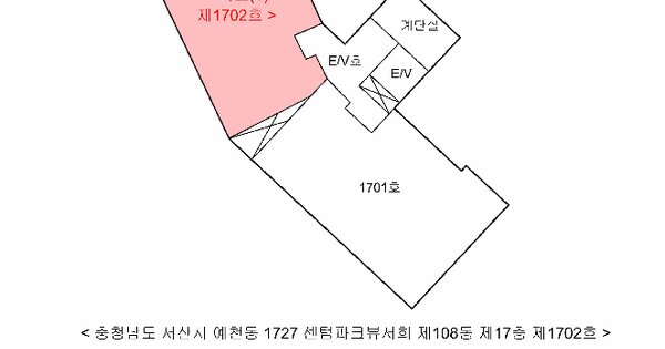 충청남도 서산시 예천동 1727 센텀파크뷰서희 108동 17층1702호 미지정 경매 물건 이미지