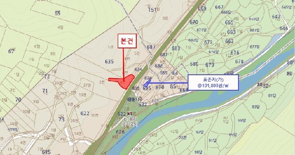 전라남도 화순군 백아면 옥리 635-4  미지정 경매 물건 이미지