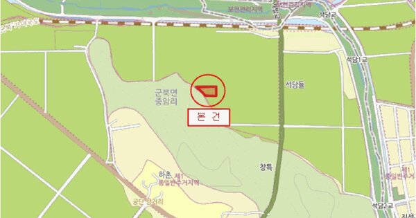 경상남도 함안군 군북면 중암리 583  미지정 경매 물건 이미지