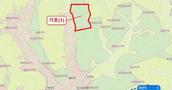 경기도 파주시 법원읍 갈곡리 산4  미지정 경매 물건 이미지