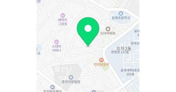 강원특별자치도 춘천시 효자동 172-58  미지정 경매 물건 이미지
