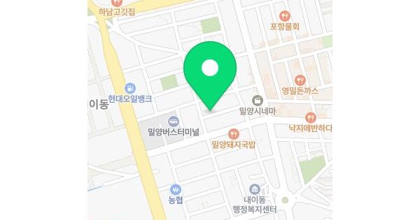 경상남도 밀양시 내이동 1184-6  미지정 경매 물건 이미지