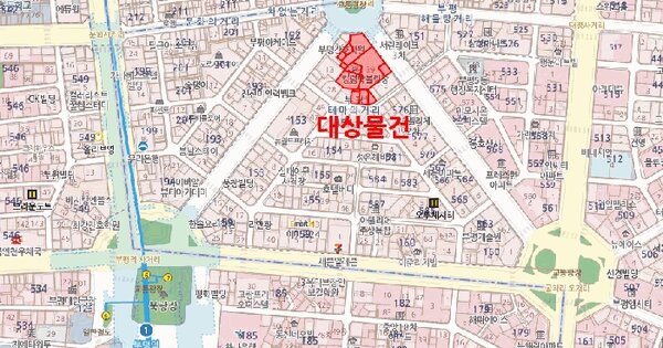 인천광역시 부평구 부평동 152-1 다운타운일레븐빌딩  3층305호 미지정 경매 물건 이미지