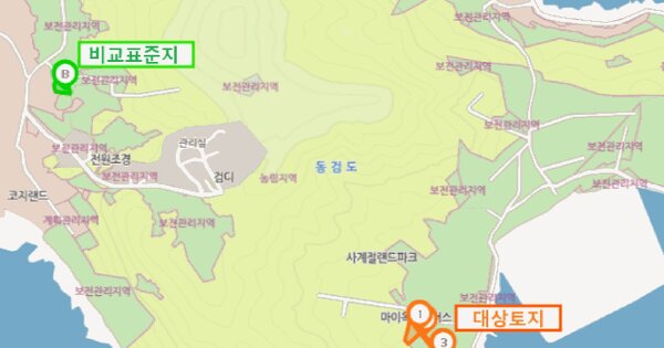 인천광역시 강화군 길상면 동검리 125-2  미지정 경매 물건 이미지