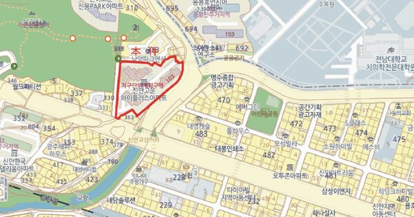 광주광역시 북구 신안동 818 신안동고운하이플러스 상가동 1층114호 미지정 경매 물건 이미지