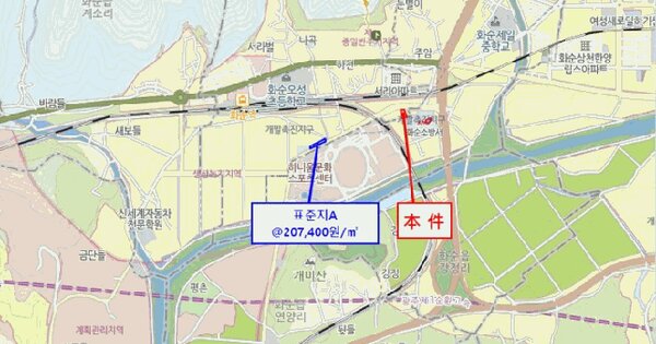 전라남도 화순군 화순읍 벽라리 127-1  미지정 경매 물건 이미지
