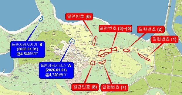 전라남도 해남군 송지면 어란리 272  미지정 경매 물건 이미지