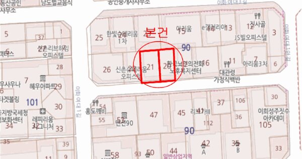 서울특별시 서대문구 대현동 90-20 이대경우타운  5층503호 미지정 경매 물건 이미지