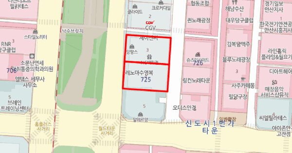 경기도 안산시 단원구 고잔동 725-3 스타맥스타워2  6층2호 미지정 경매 물건 이미지