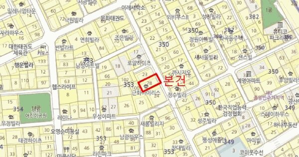 서울특별시 강서구 화곡동 353-78 근화아이리스  제3층 제302호 미지정 경매 물건 이미지