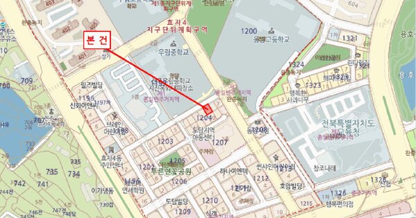 전북특별자치도 전주시 완산구 효자동2가 1204-5  2,3층201호 미지정 경매 물건 이미지