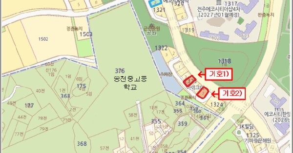 전북특별자치도 전주시 덕진구 송천동2가 1323-4  미지정 경매 물건 이미지