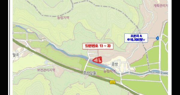 전라남도 담양군 월산면 중월리 155  미지정 경매 물건 이미지