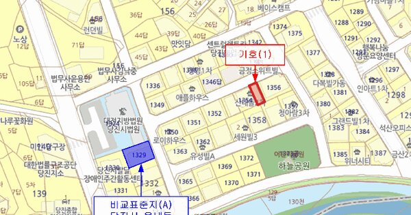 충청남도 당진시 읍내동 1355  미지정 경매 물건 이미지