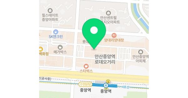 경기도 안산시 단원구 고잔동 540-2 우성상가  1층104호 미지정 경매 물건 이미지