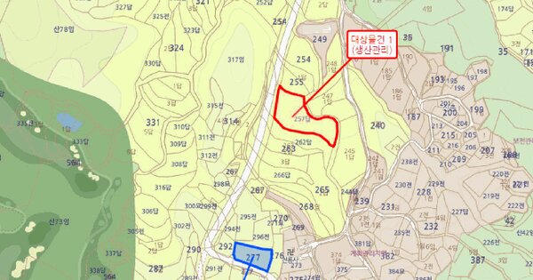 충청북도 청주시 서원구 남이면 산막리 257  미지정 경매 물건 이미지