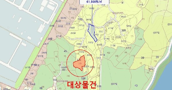 세종특별자치시  부강면 금호리 330-2  미지정 경매 물건 이미지