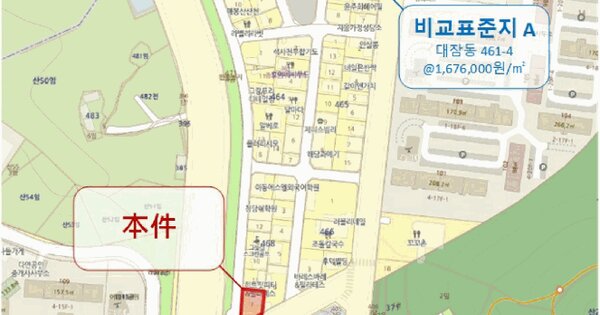 경상북도 포항시 남구 대잠동 468-7  미지정 경매 물건 이미지