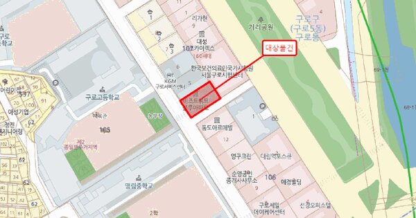 서울특별시 구로구 구로동 107-4 비즈트위트블루  제13층 제1308호 미지정 경매 물건 이미지