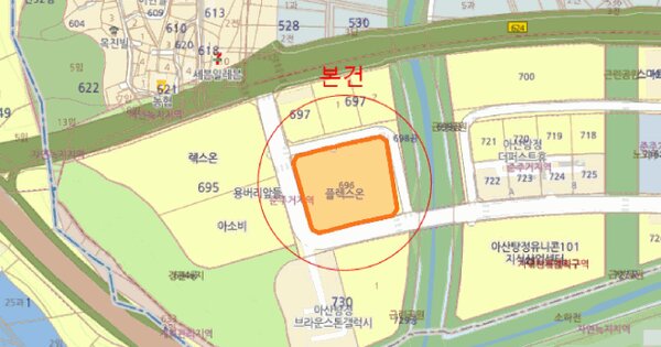 충청남도 아산시 탕정면 용두리 696 탕정비즈밸리주건축물제1동  5층567호 미지정 경매 물건 이미지