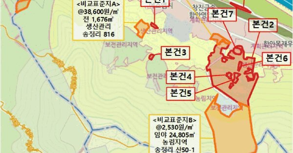 경상남도 함안군 산인면 송정리 846  미지정 경매 물건 이미지