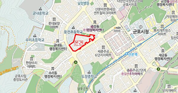경기도 군포시 산본동 1146-11 주공7단지우륵아파트 705동 10층1004호 미지정 경매 물건 이미지