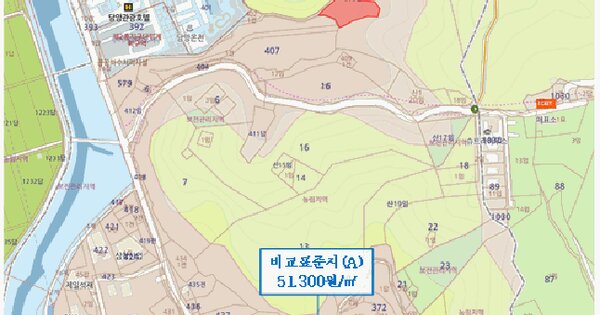 전라남도 담양군 금성면 원율리 373  미지정 경매 물건 이미지