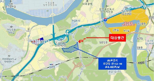 경상남도 진주시 문산읍 옥산리 1310-1  미지정 경매 물건 이미지