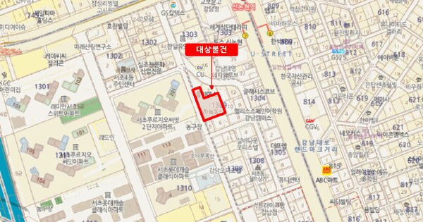 서울특별시 서초구 서초동 1309-1 서초동오피스텔  3층325호 미지정 경매 물건 이미지