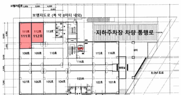 경상남도 양산시 명동 1077-2 청운프라자  1층111호 미지정 경매 물건 이미지