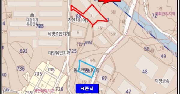 경상북도 칠곡군 왜관읍 아곡리 70-3  미지정 경매 물건 이미지