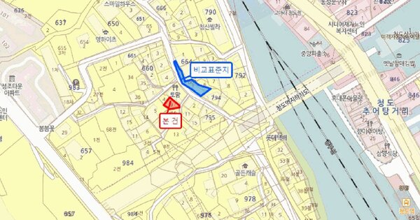 경상북도 청도군 청도읍 고수리 659-9  미지정 경매 물건 이미지